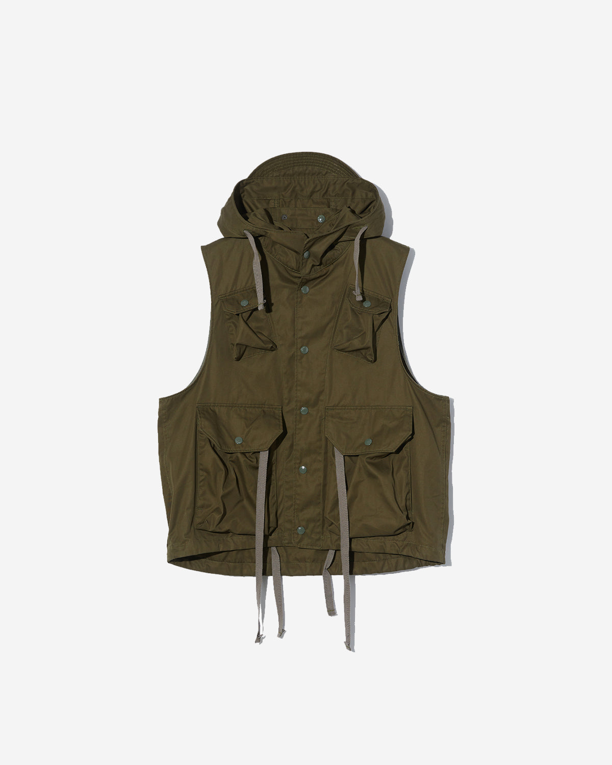 『Field Vest-Cotton Ventile Twill』 ENGINEERED GARMENTS : Field Vest-Cotton Ventile Twill (Dk