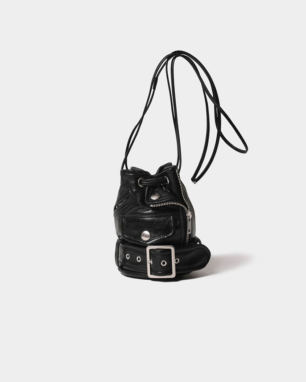 Riders Mini Drawstring Bag - Black – onionbkk.com / Onion