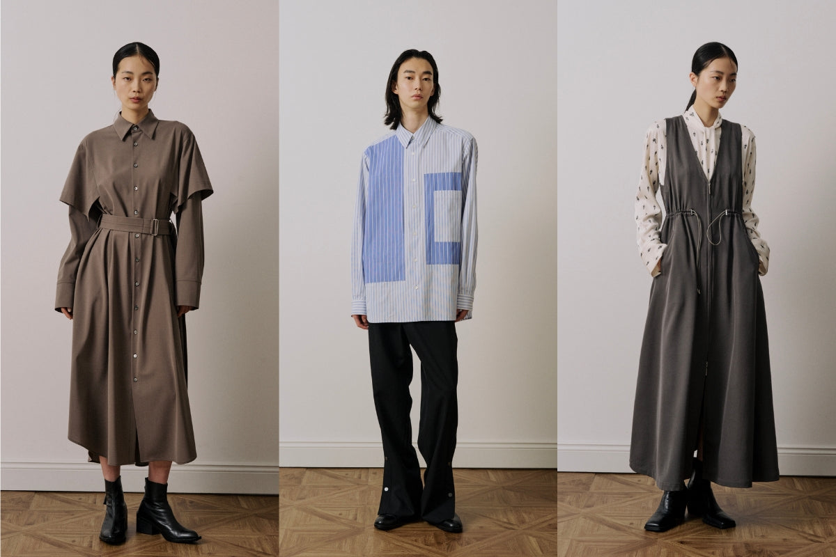 UJOH ผ่านการตัดเย็บและการเลเยอร์อย่างมีชั้นเชิง พวกเขาสะท้อนความเป็นอิสระที่ซ่อนอยู่ใต้กฎเกณฑ์