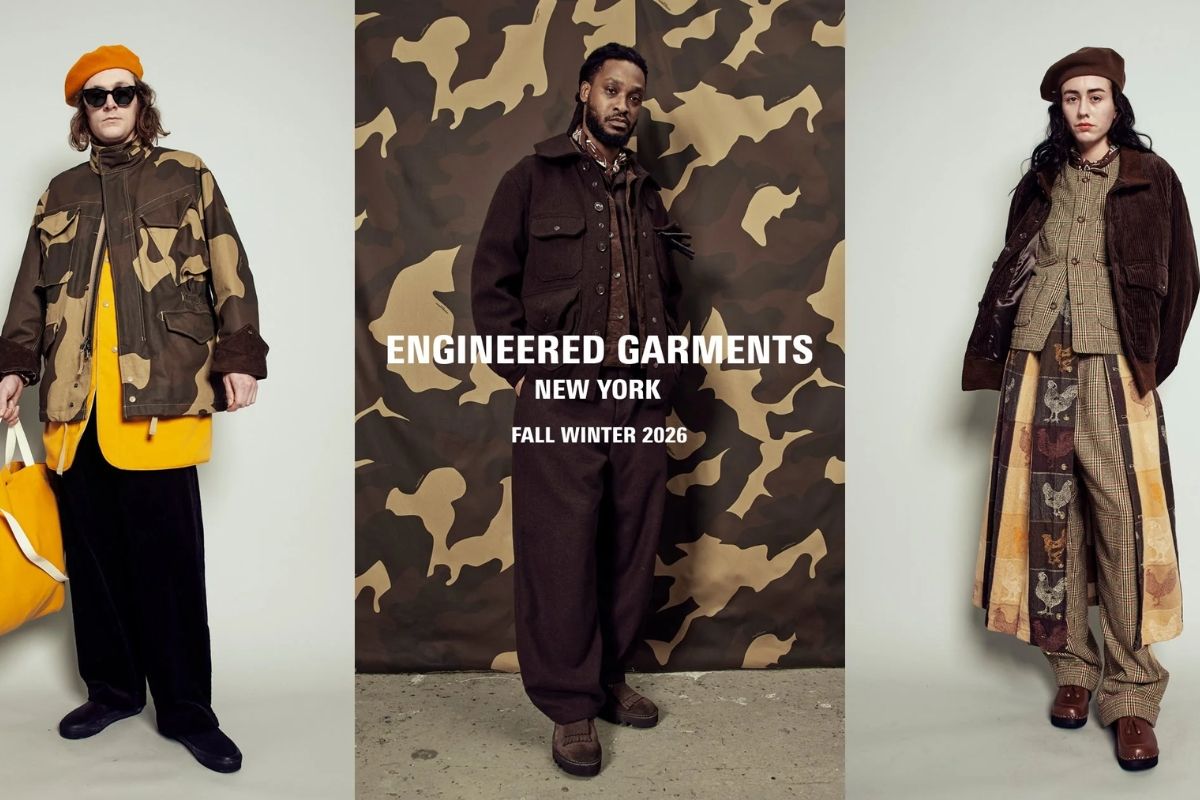 ENGINEERED GARMENTS FW26 Drop1 : Cotton Ripstop, Cone Denim, Iridescent Twill