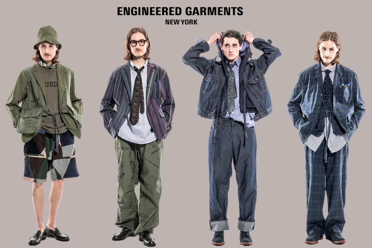 ENGINEERED GARMENTS SPRING/SUMMER 2024 สุดยอดแบรนด์มัลติฟังก์ชั่น จาก New York City ประเทศสหรัฐอเมริกา