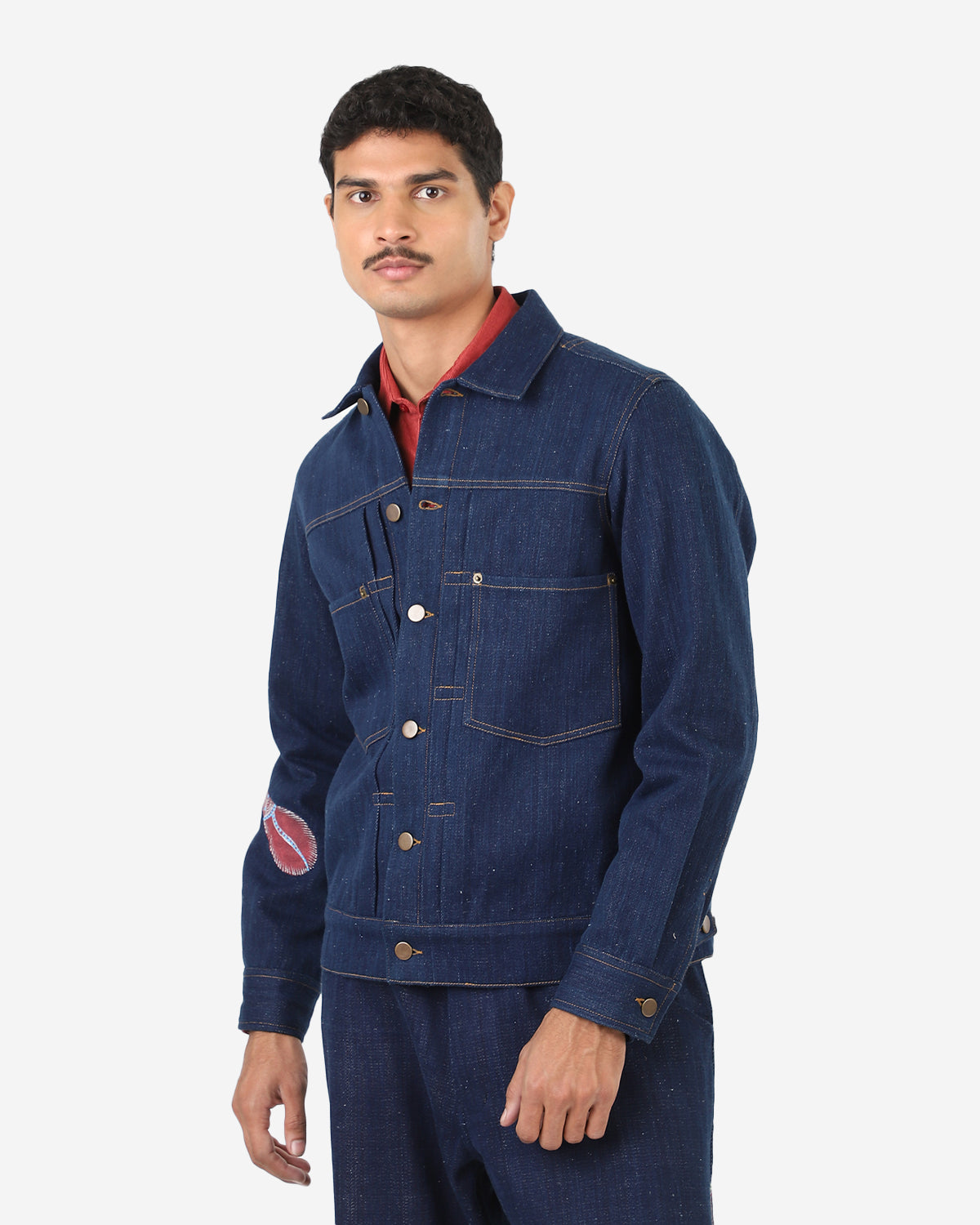 Marvin - Regular Fit Trucker Jacket - Indigo Denim