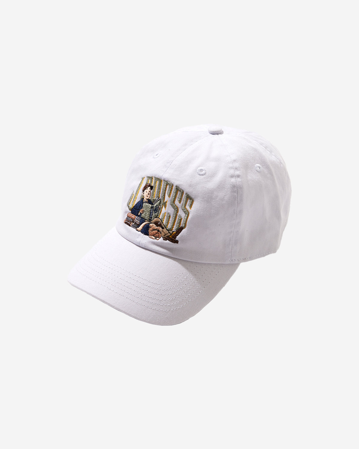 Aaron Illust Cap - White