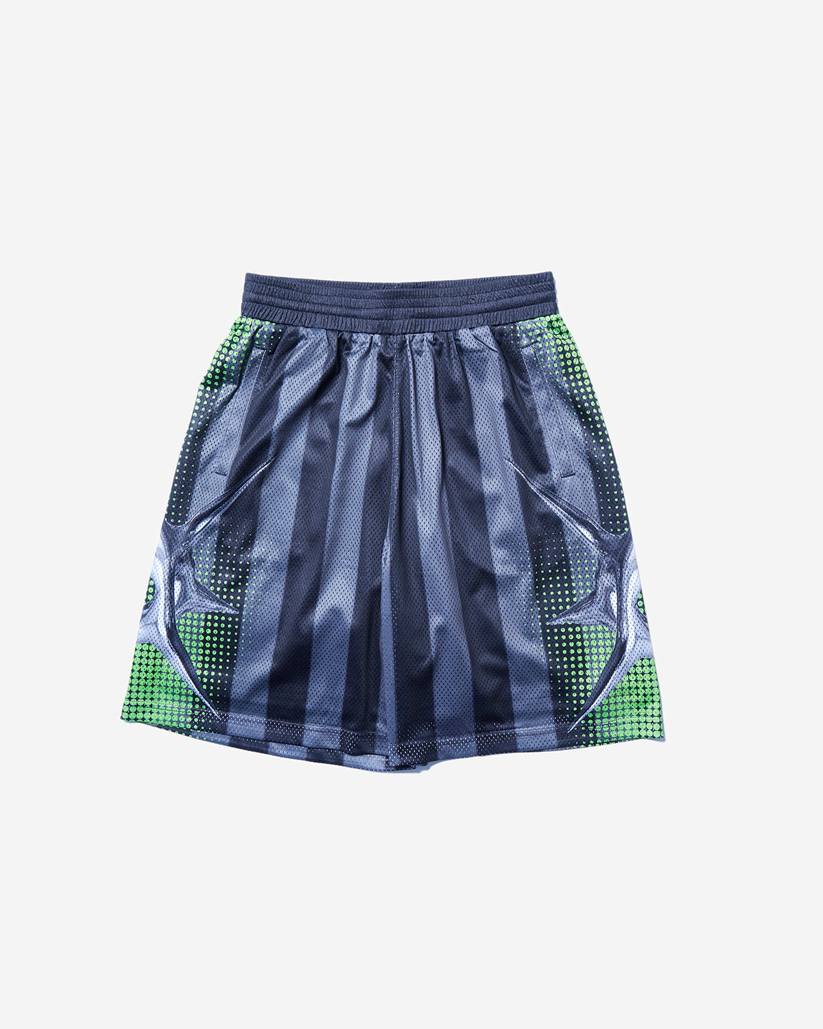 Smoke And Dreams Mesh Shorts - Sharp Green