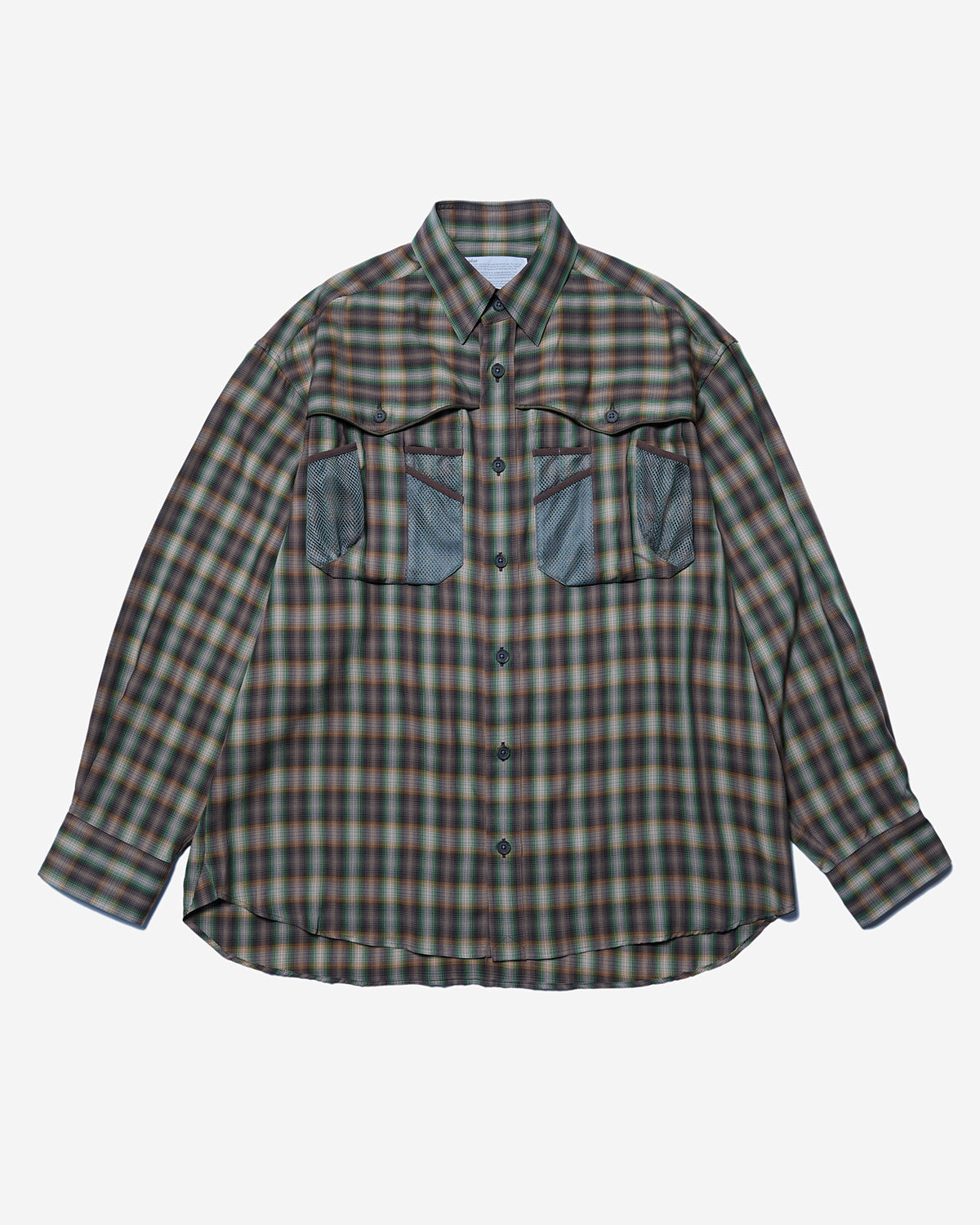 26SCM-B07117 - Shirt - Green Plaid