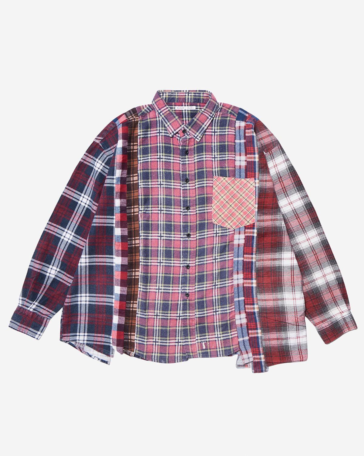 Flannel Shirt - 7 Cuts Wide Shirt - Assorted