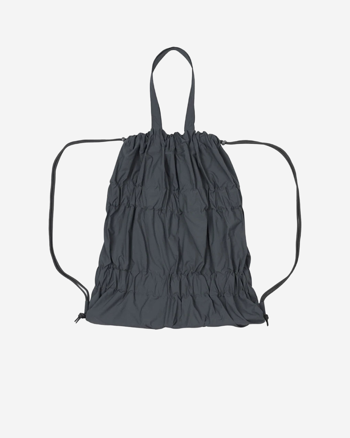 Tiered Banding Backpack - Charcoal