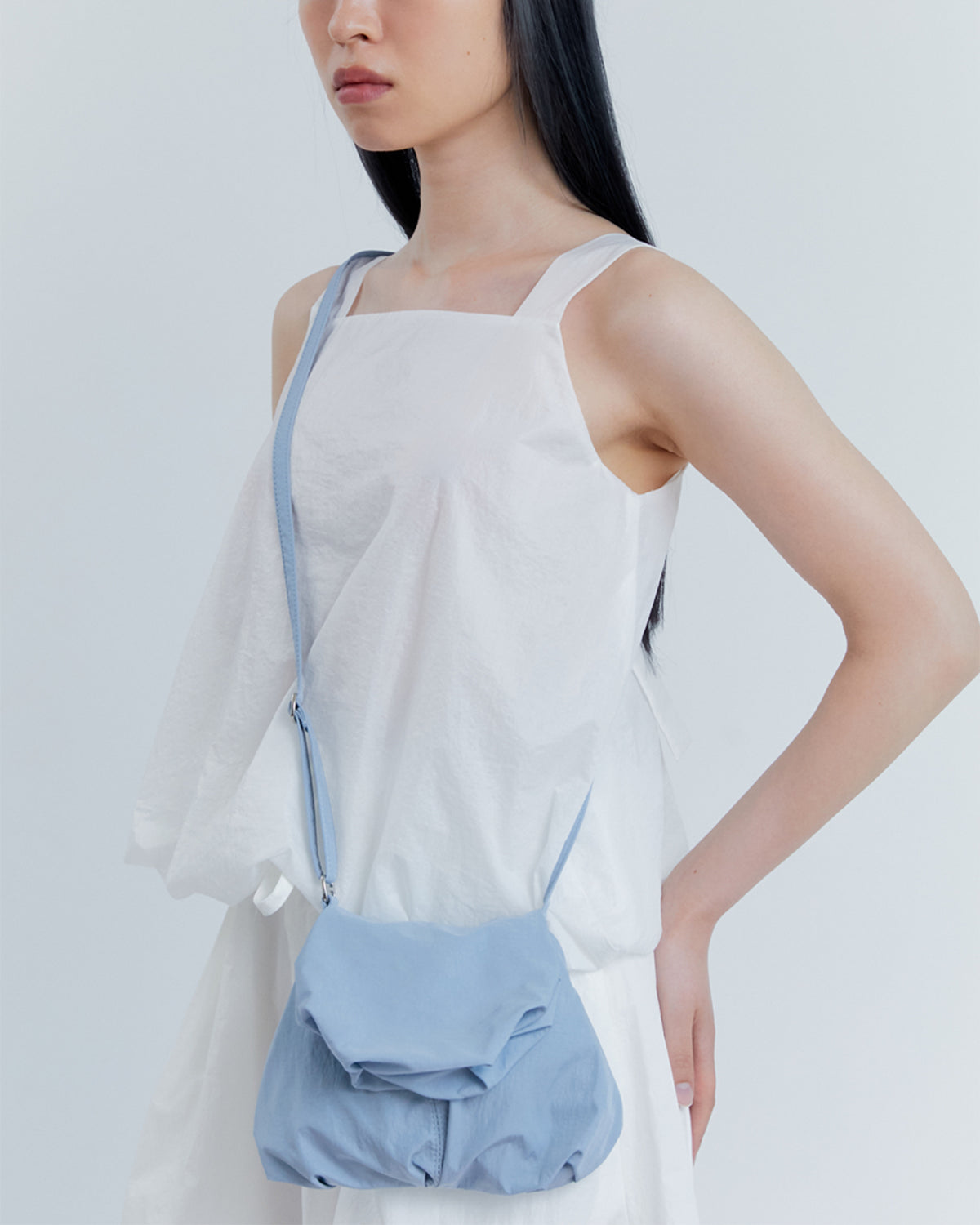 Blooming Cross Bag - Ice Blue