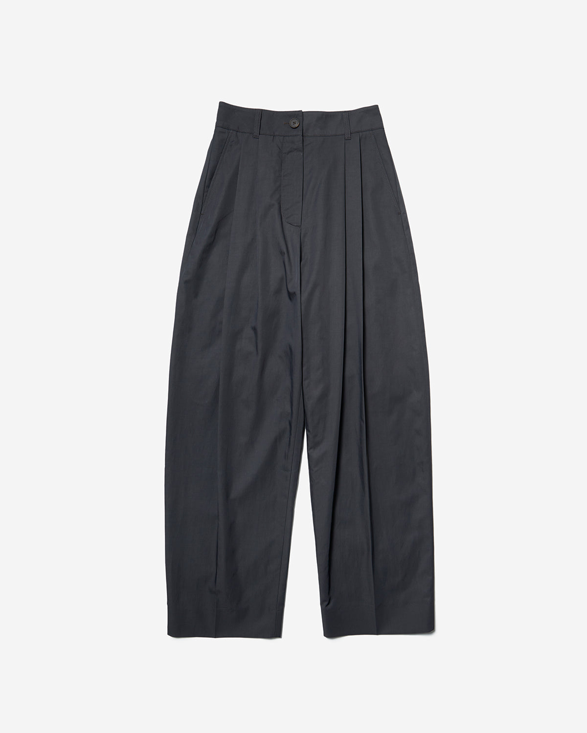 Acuna Pleat Front Pant - Coal