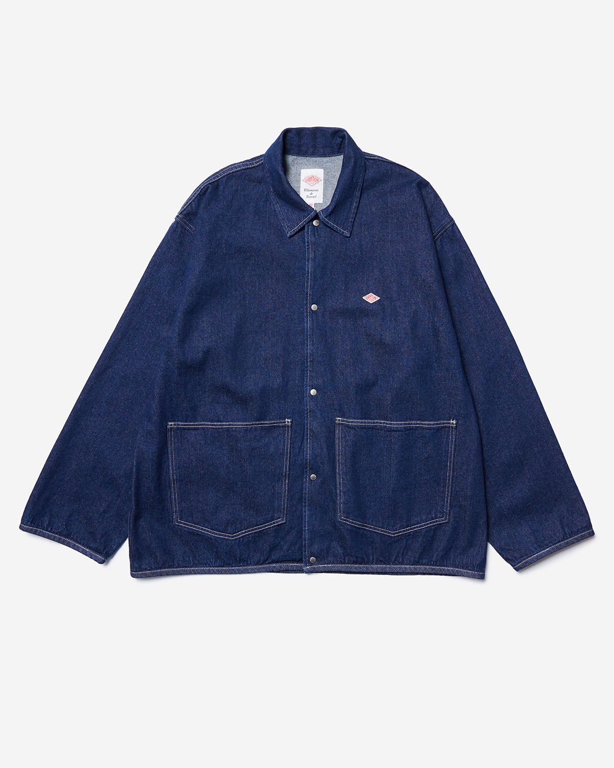 Mens Denim Shirt Jacket - Indigo Denim