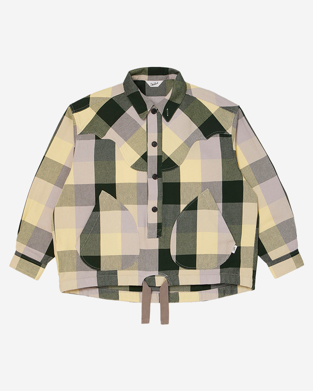 Buffalo Check Pullover Shirt - Yellow