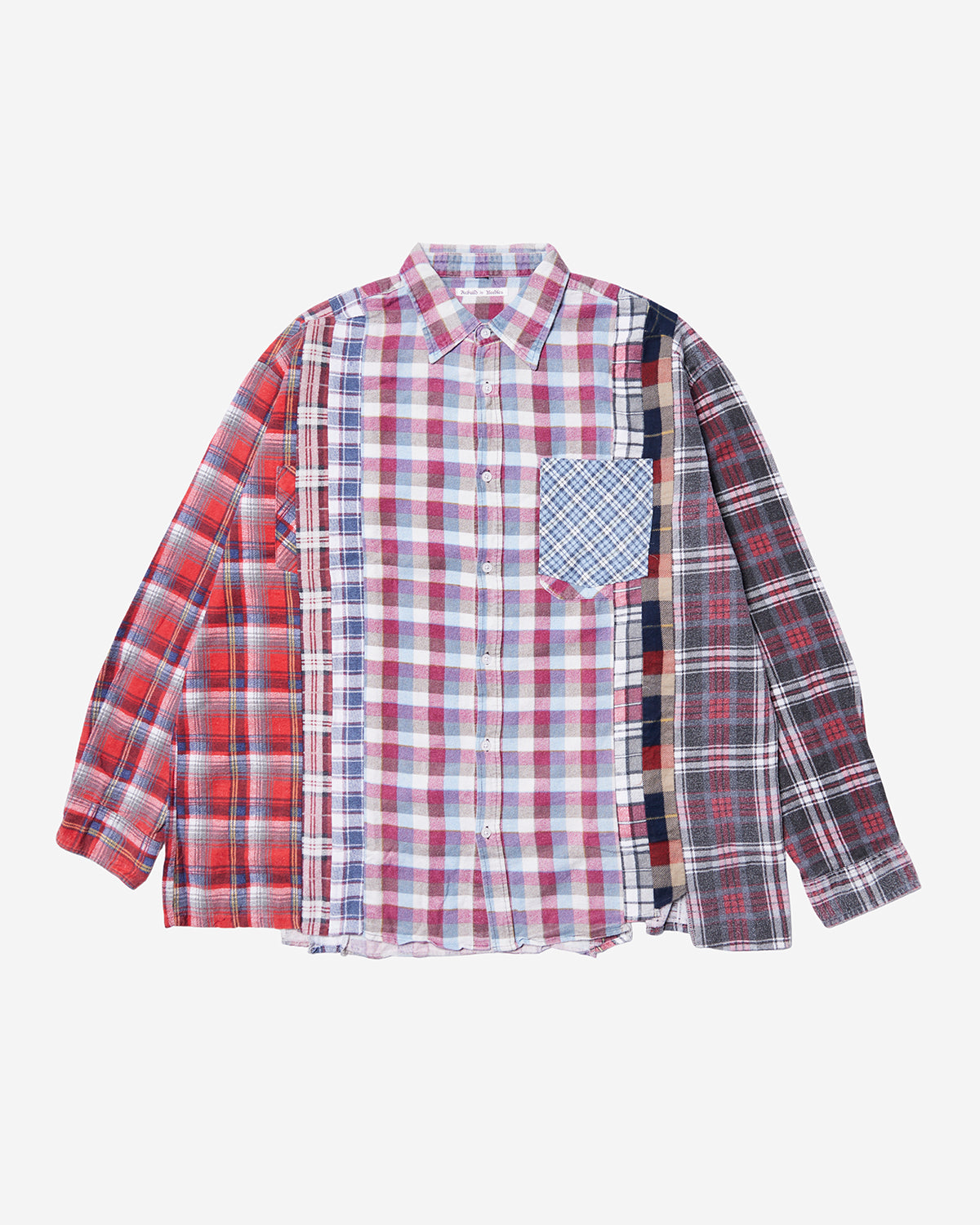 Flannel Shirt - 7 Cuts Wide Shirt - Assorted