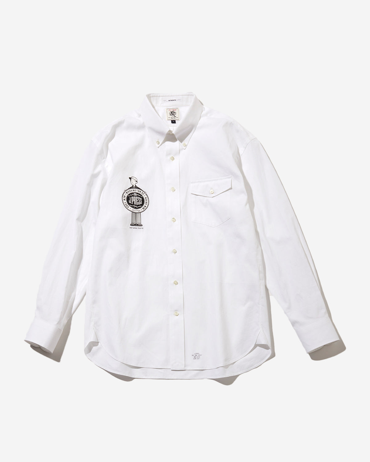 Authentic Fit B.D. Shirt - White