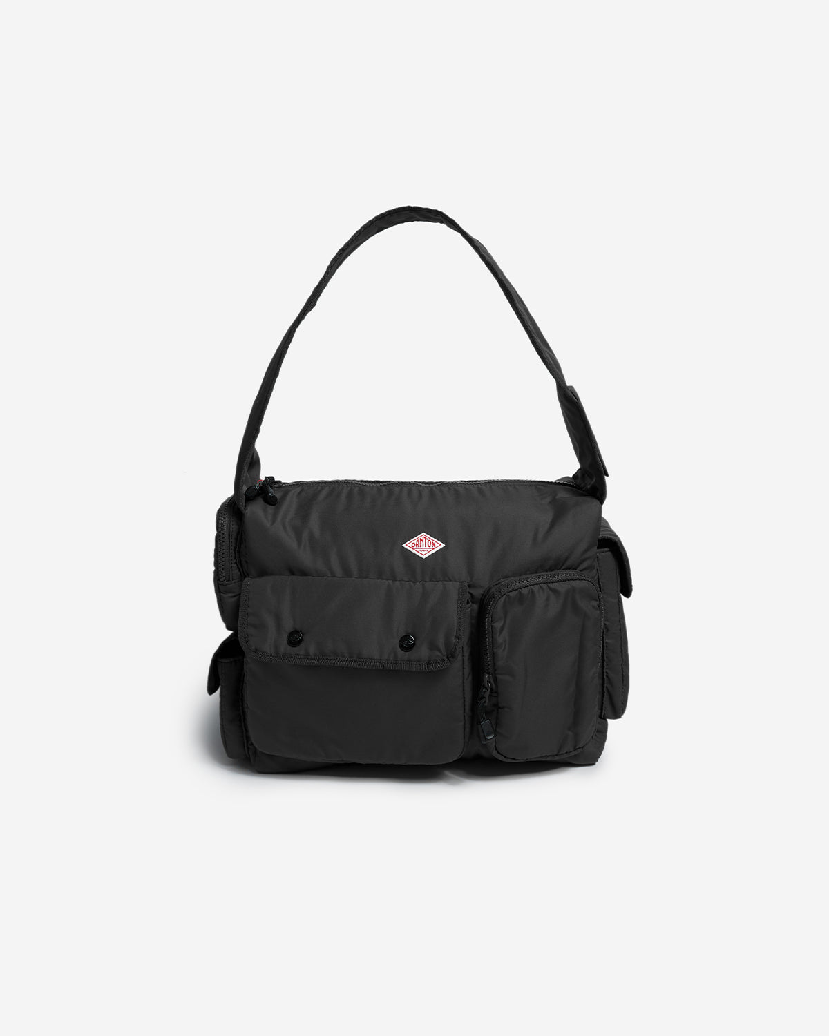 La Defense - Polyester Taffeta Shoulder Bag - Black White