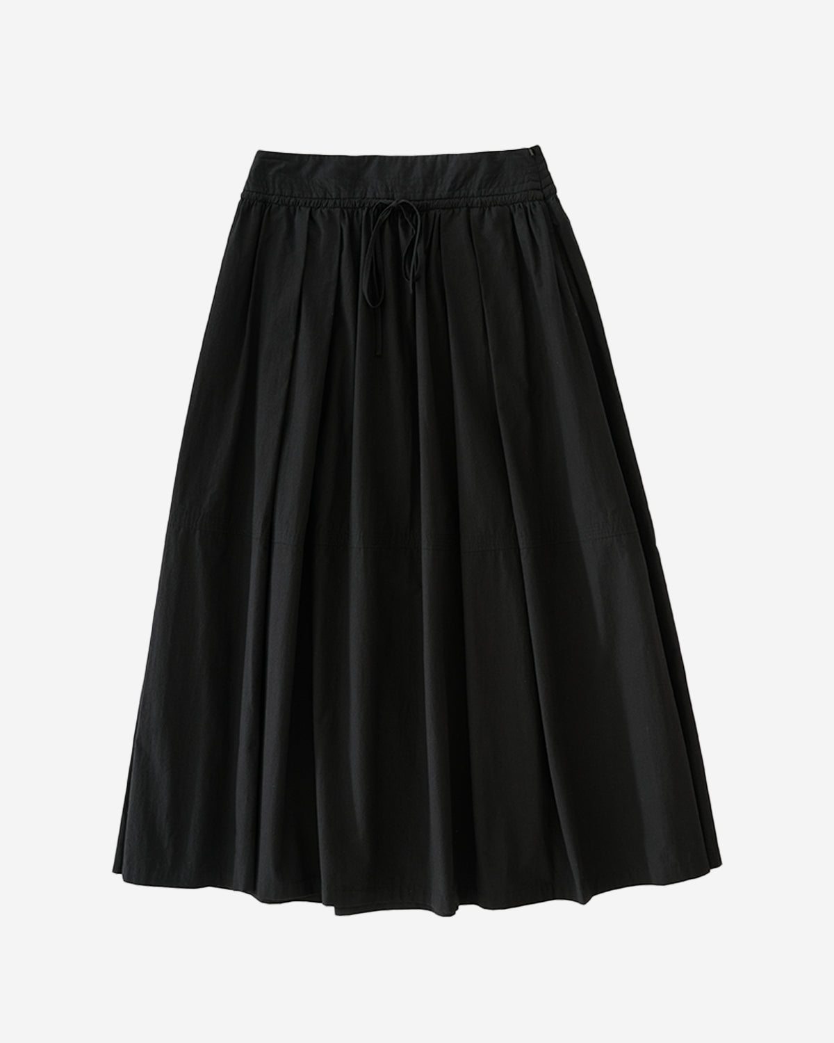 Ottowa - Full Pleated Skirt - Washed Black