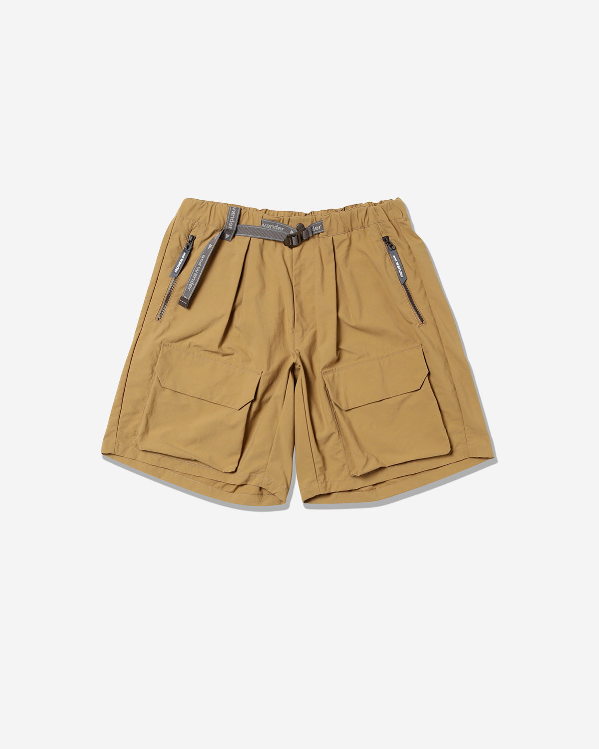 Twill Short Pants (M) - Beige