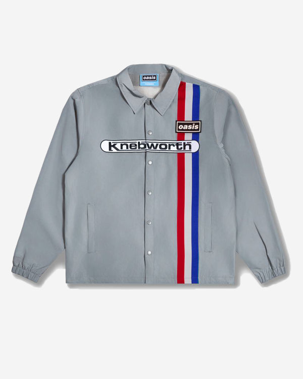 Pleasures X Oasis - Supersonic Coach Jacket - Steel