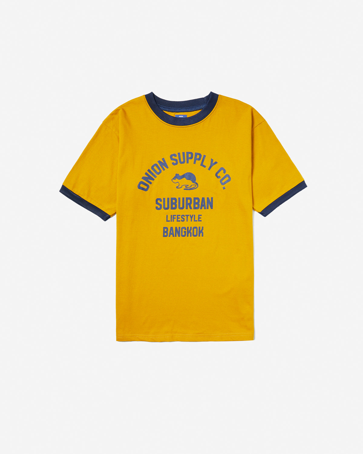 Ringer Tee - Suburban Lifestyle - Mustard