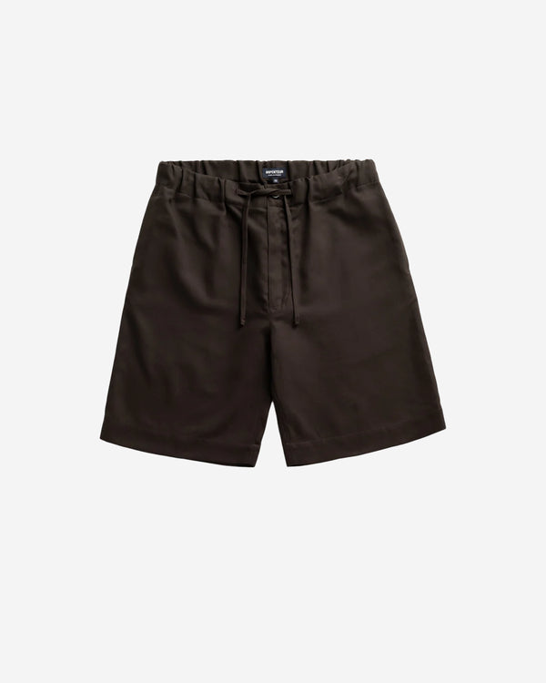 Repos S Double Cloth Mens Shorts  - Brown