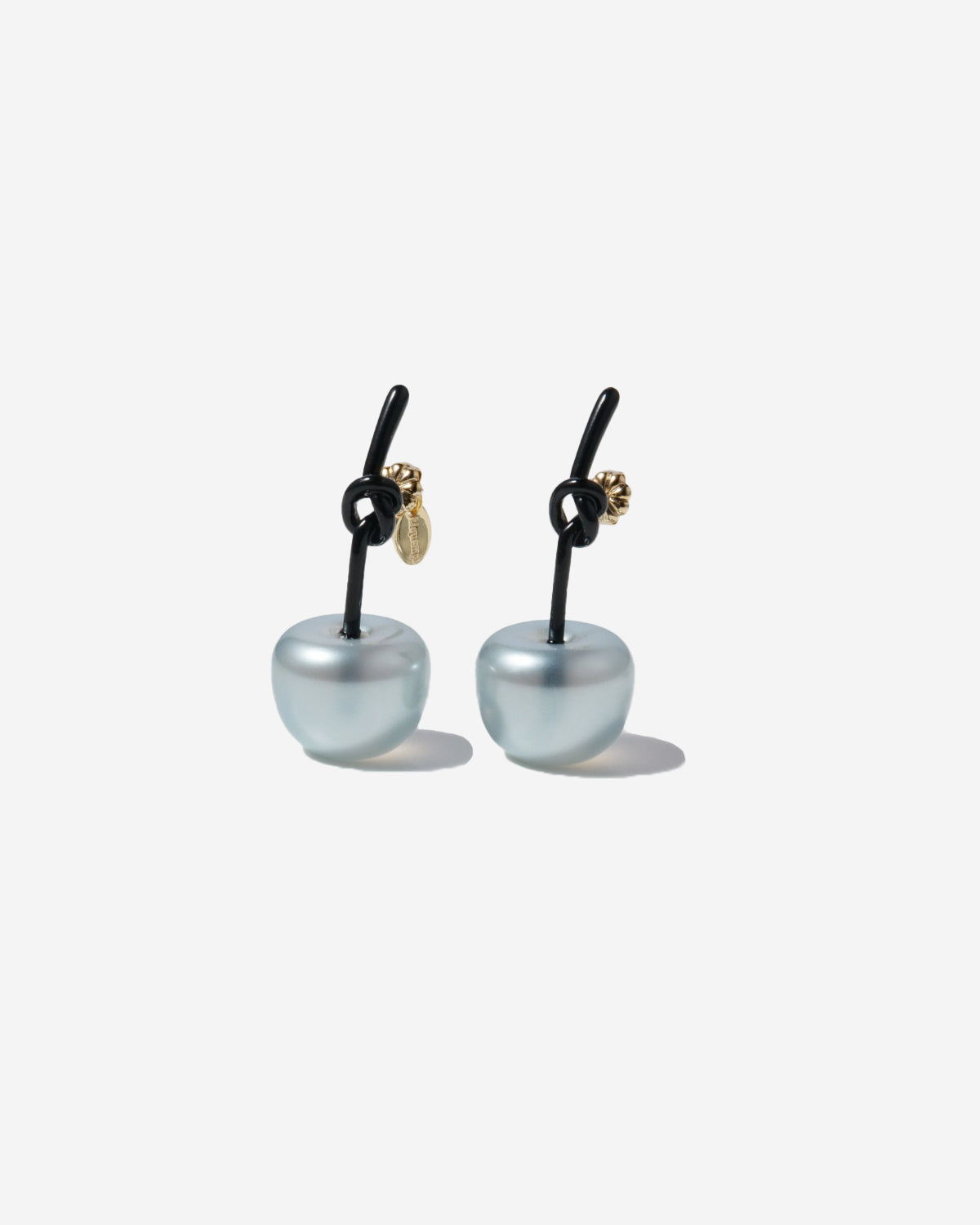 Edit Play Cherry Earrings - Blue / Black