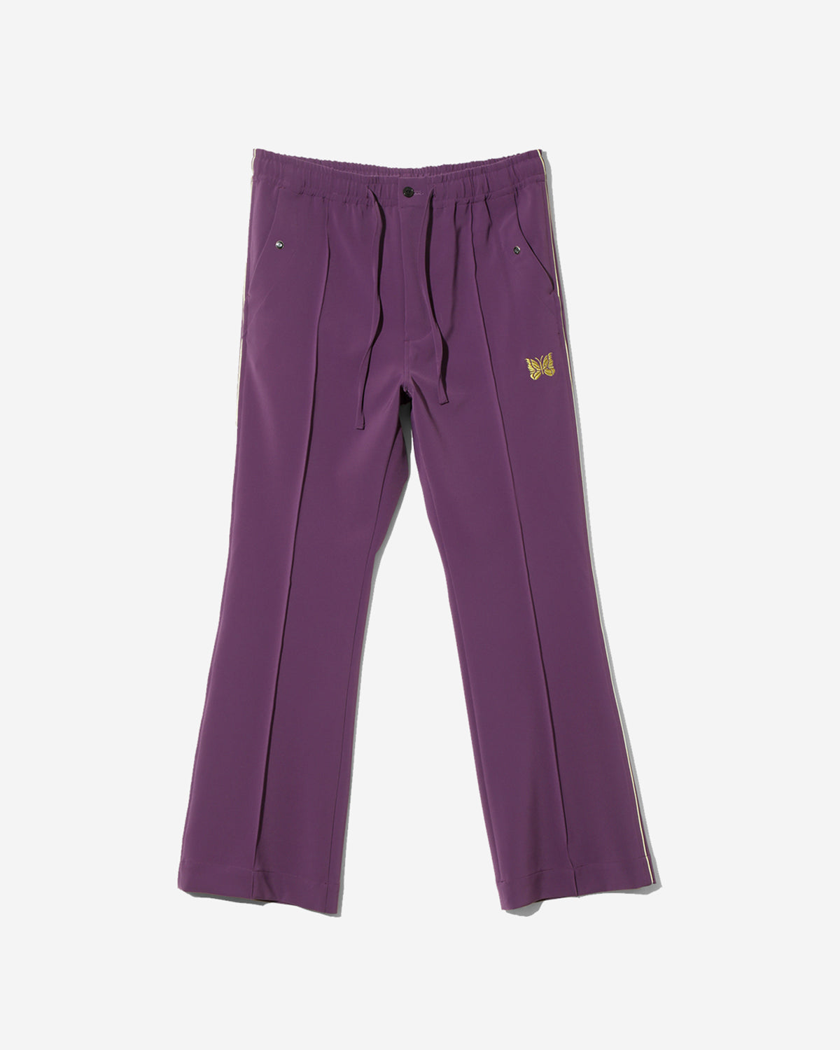 Piping Cowboy Pant - Poly Double Cloth - Purple
