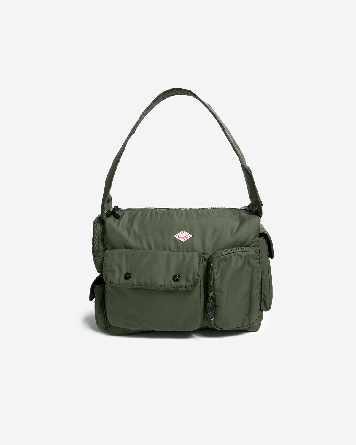 La Defense - Polyester Taffeta Shoulder Bag - Olive White