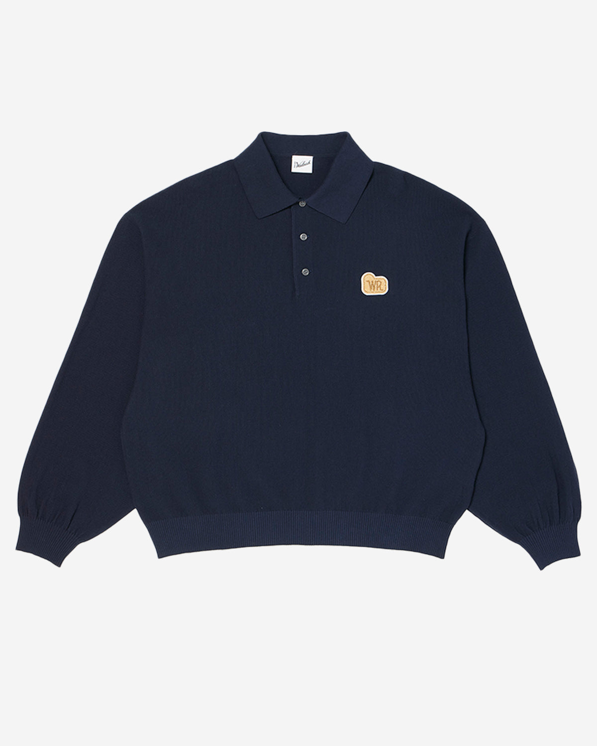 Pique L/S Polo Shirt - Navy