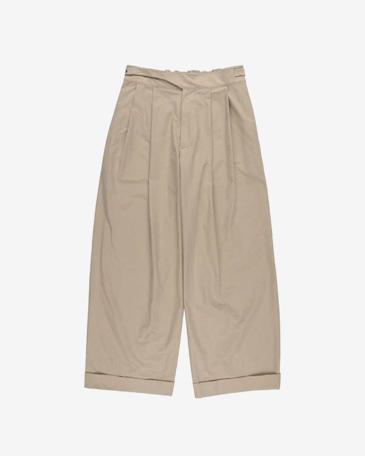 46G Opal Print Gurkha Pants  - Beige Print