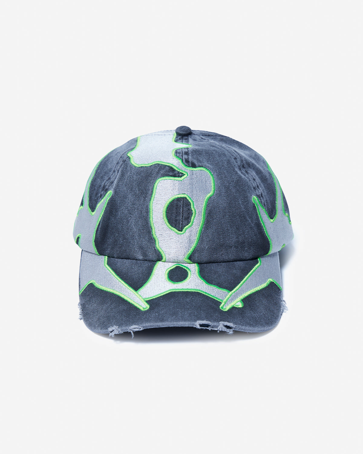 Thirty Three And A Third Baseball Cap - Black Wash / Sharp Green