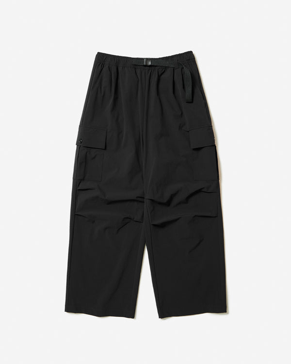 Boro - Belted Easy Cargo Pants - Black