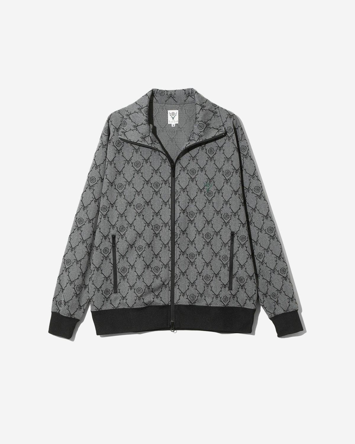 Trainer Jacket - Poly Jq. / Skull&Target - Grey
