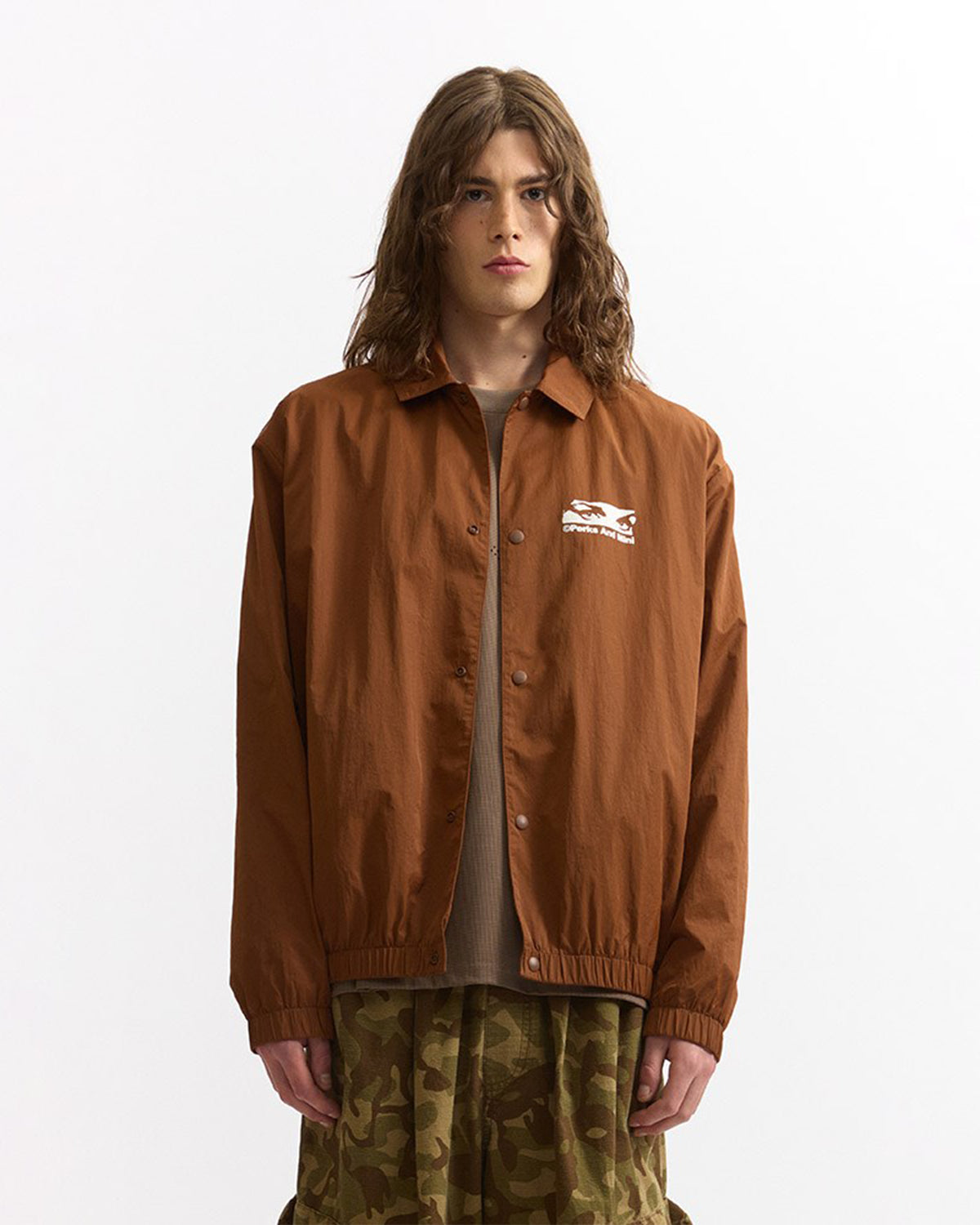 She'S Back Coach Jacket - Clove