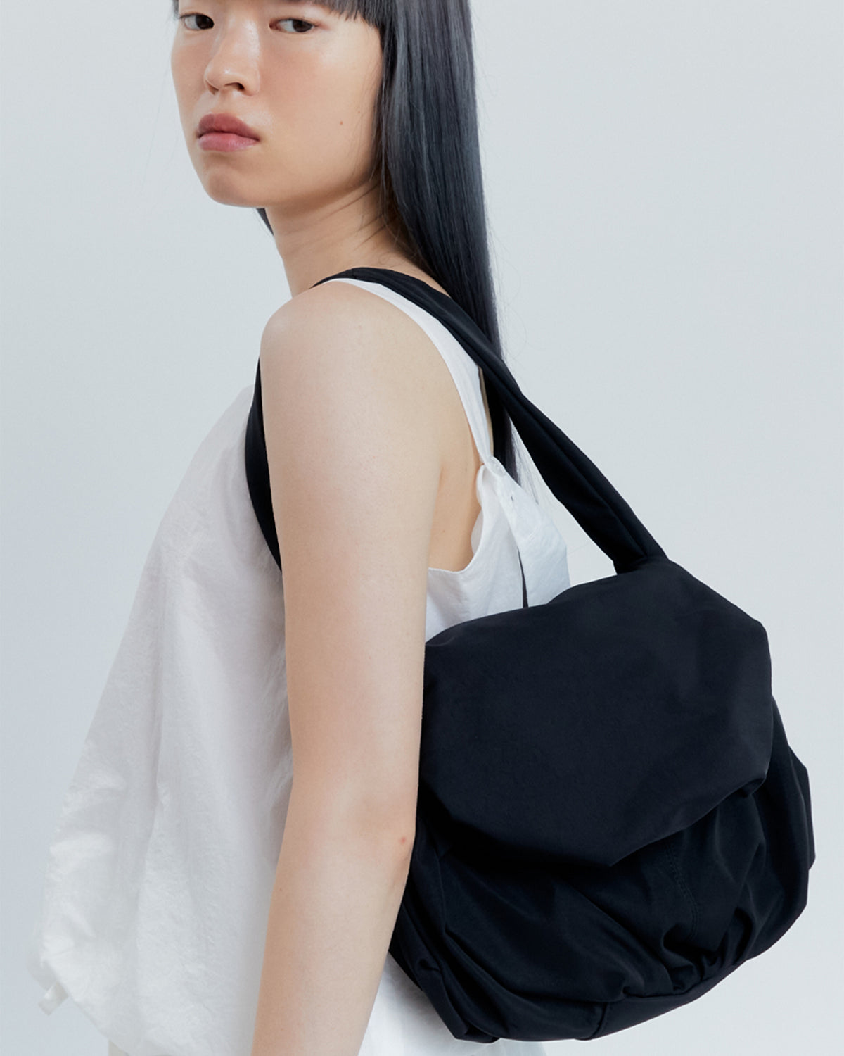 Blooming Hobo Bag - Black