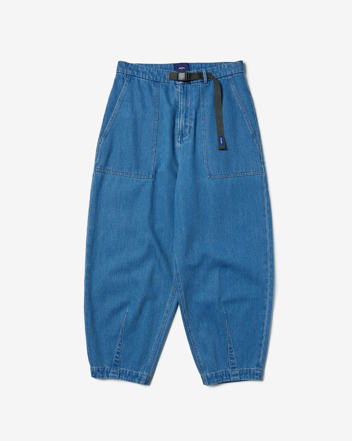 Hamlet - Cropped Pants - Bleached Denim