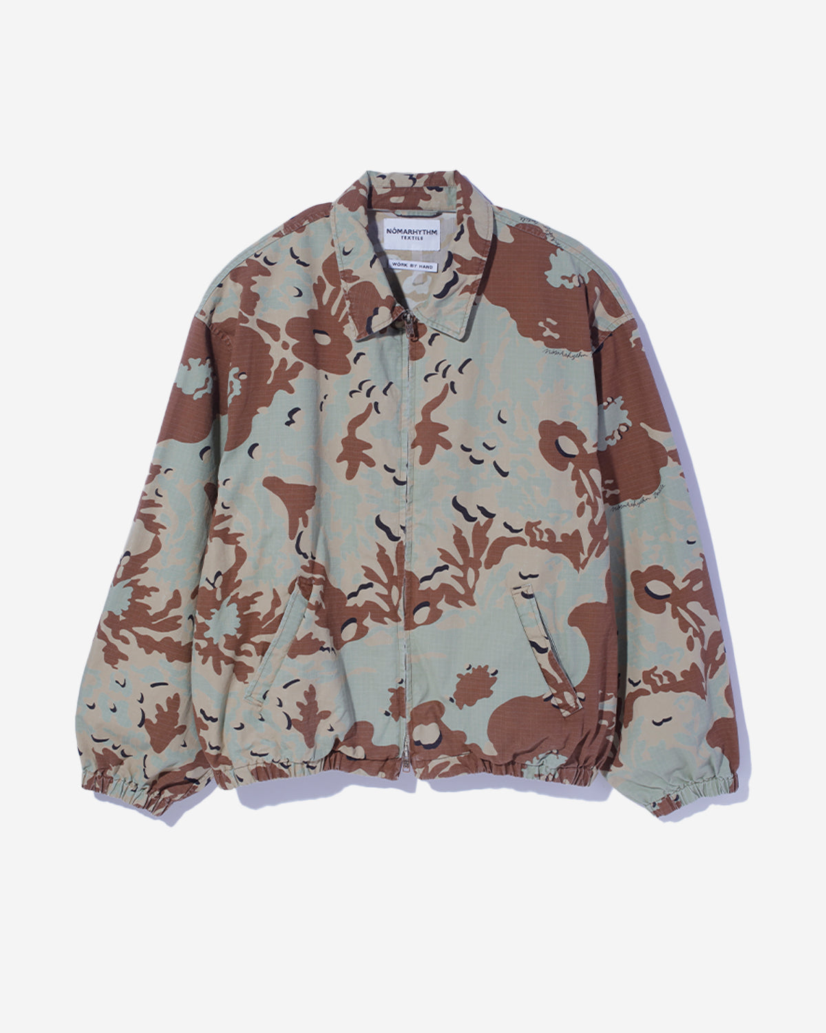 Camo Flower Blouson - Beige