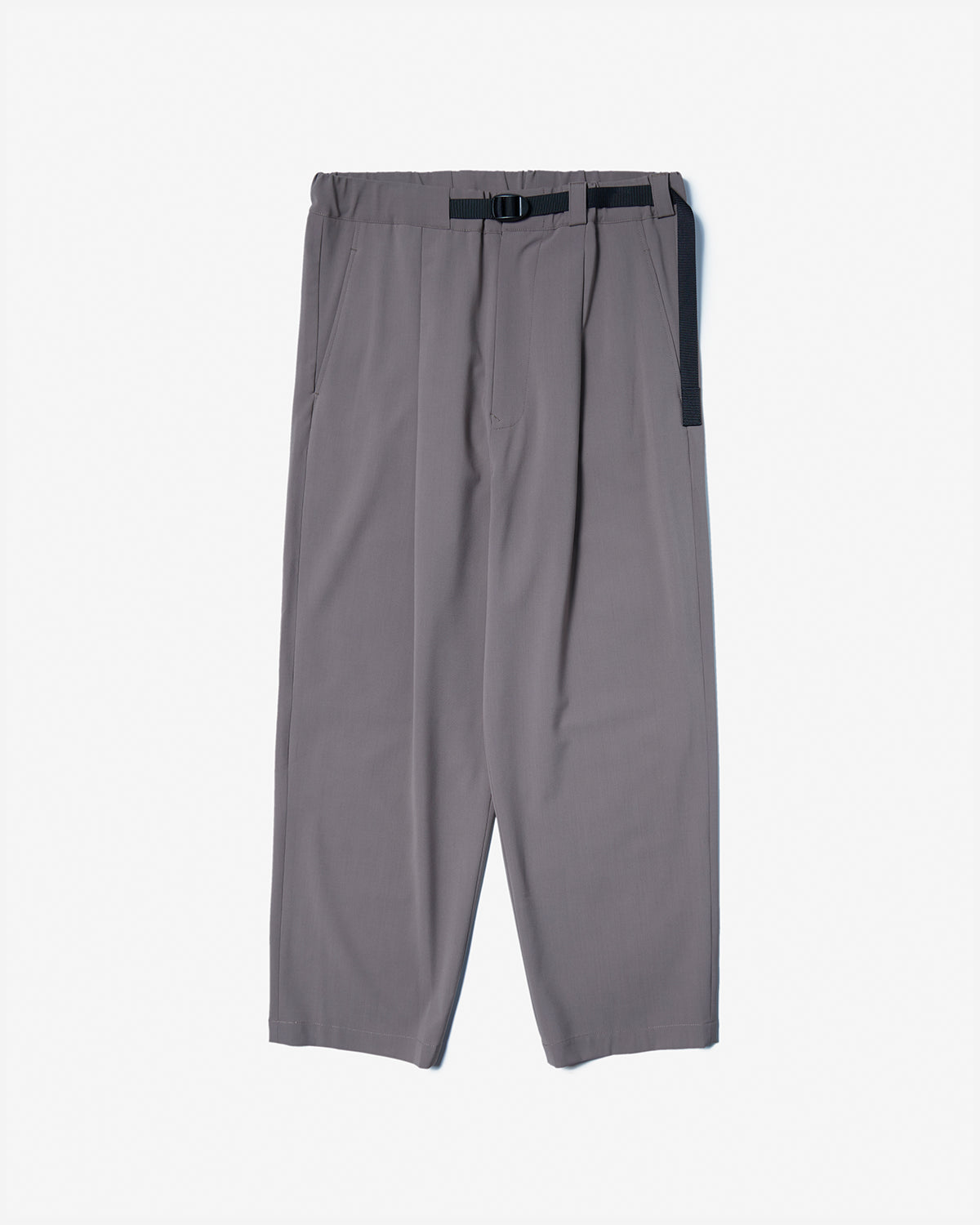 Tape-Belt 1 Tuck Pant - Taupe