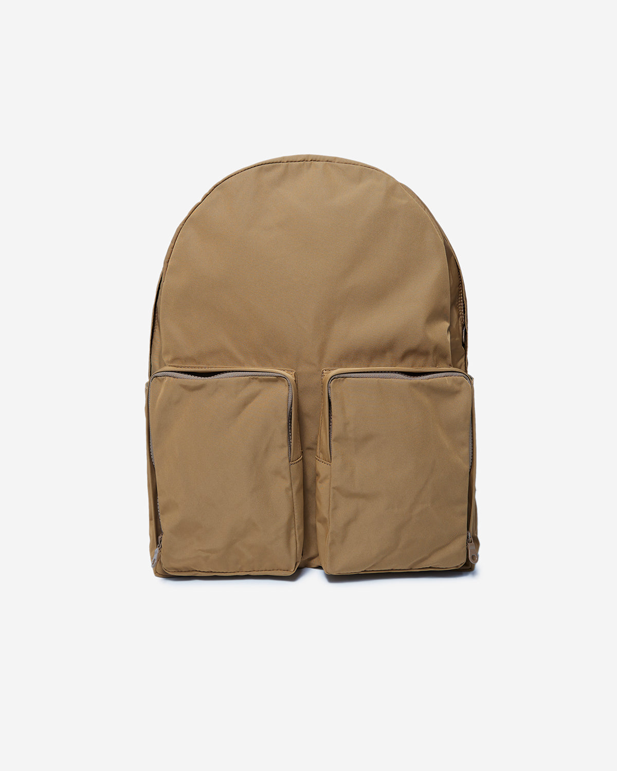 Gabardine Backpack  - Beige