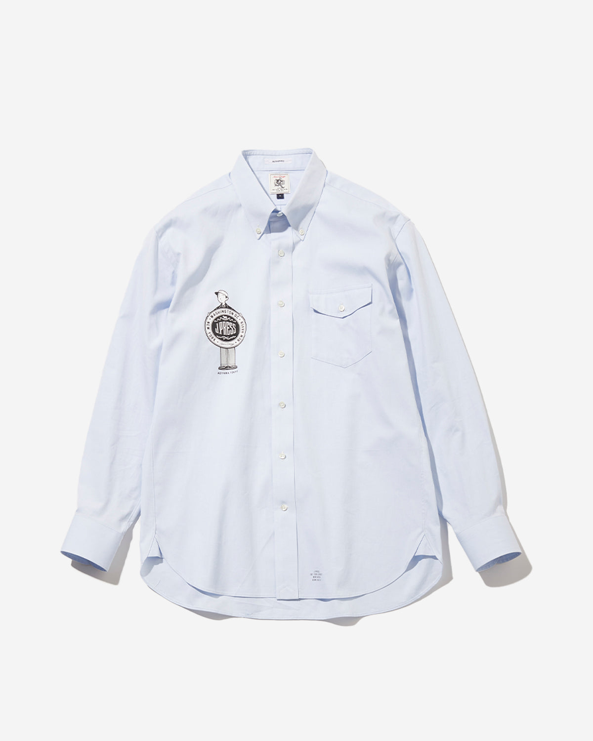 Authentic Fit B.D. Shirt - Sax Blue