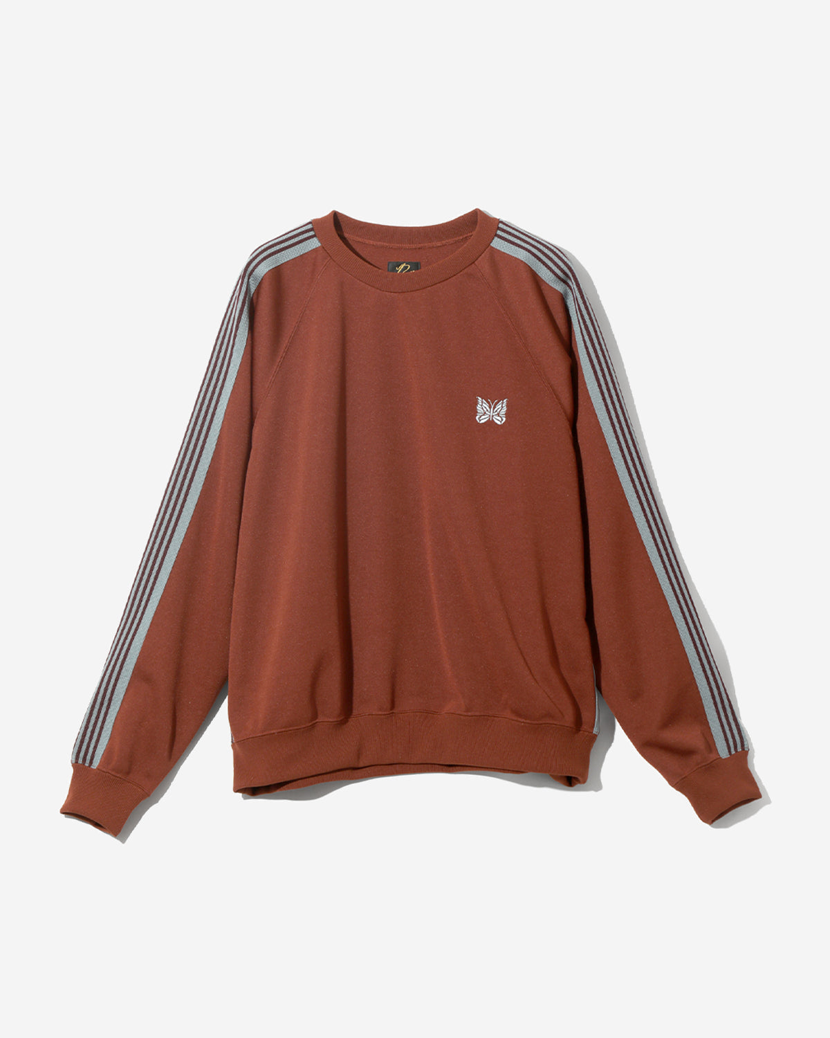 Track Crew Neck Shirt - Poly Smooth - Rust