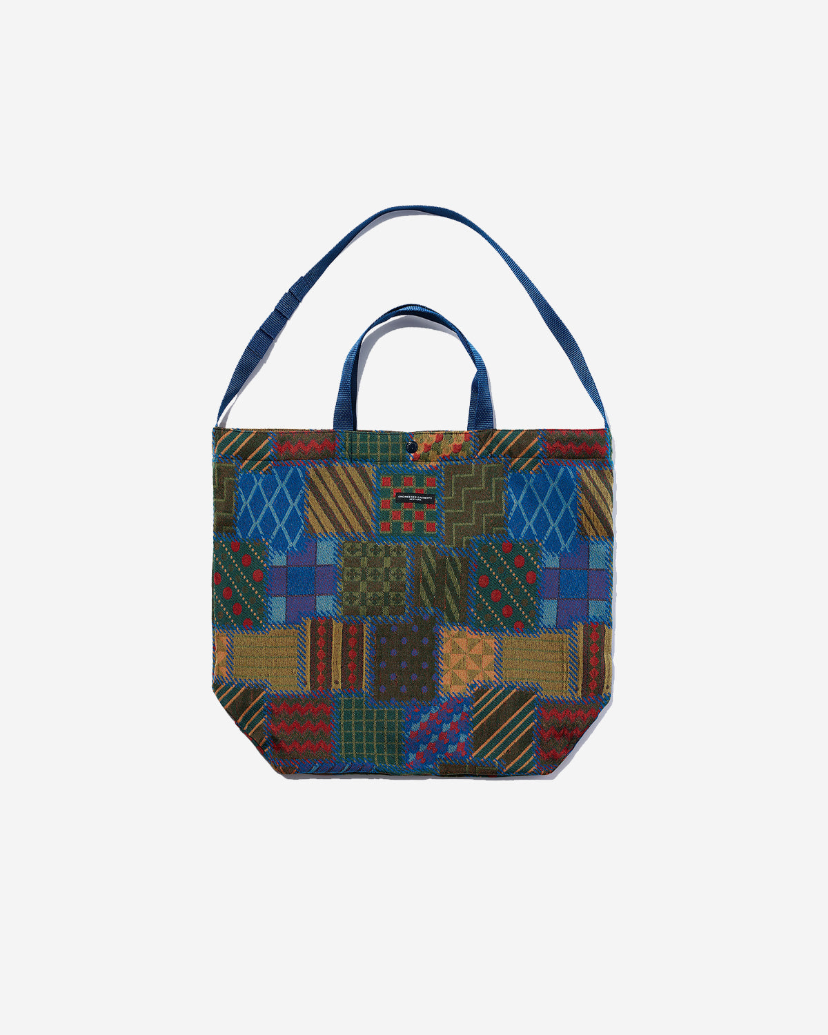 Carry All Tote - Multi Color Geometric PW Jacquard