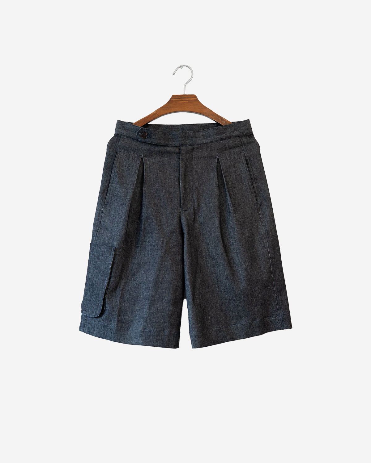Summer Denim Shorts - Dark Blue