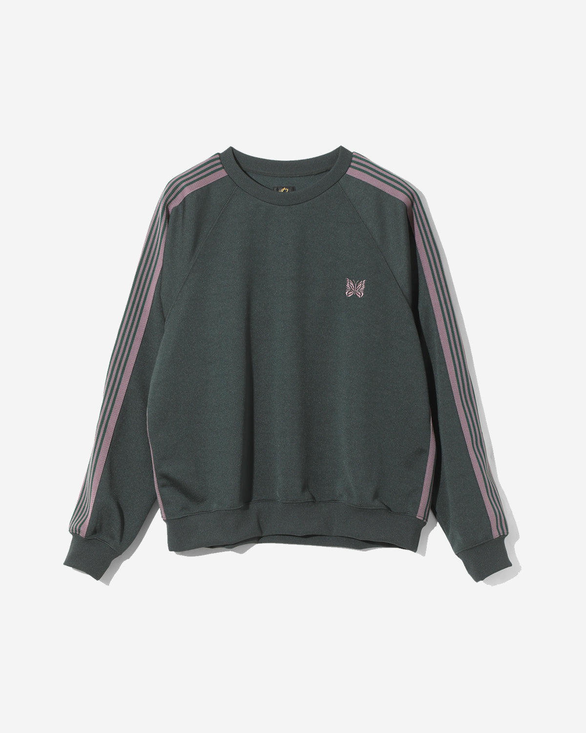 Track Crew Neck Shirt - Poly Smooth - Green