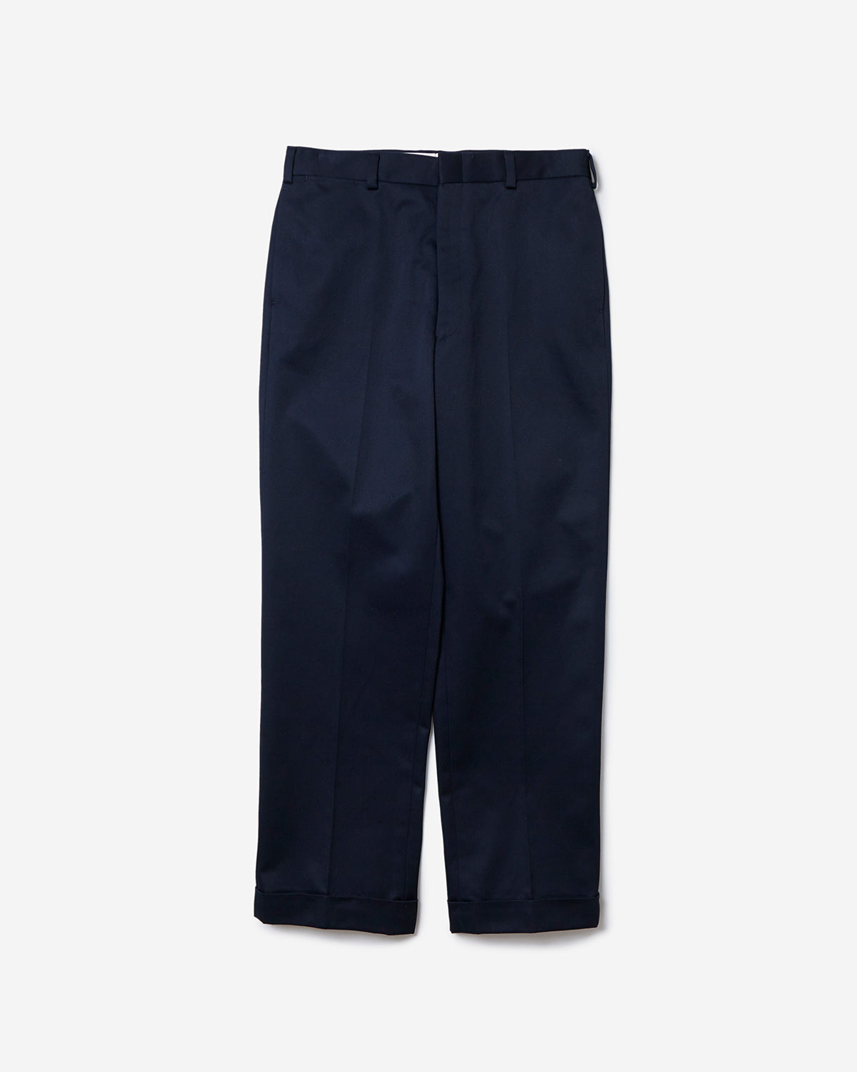 Piped Stem Trouser - Navy