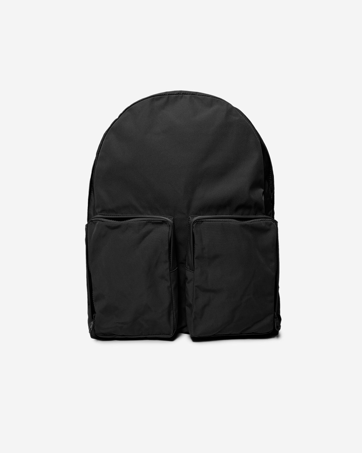 Gabardine Backpack  - Black