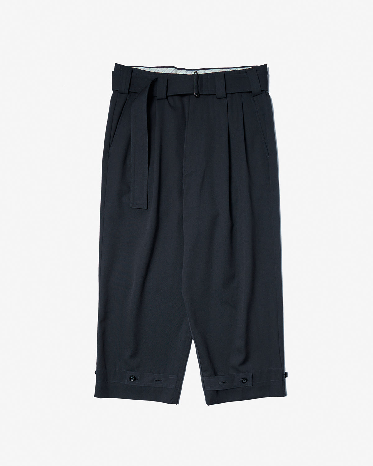 Tab Belt Pant - Black