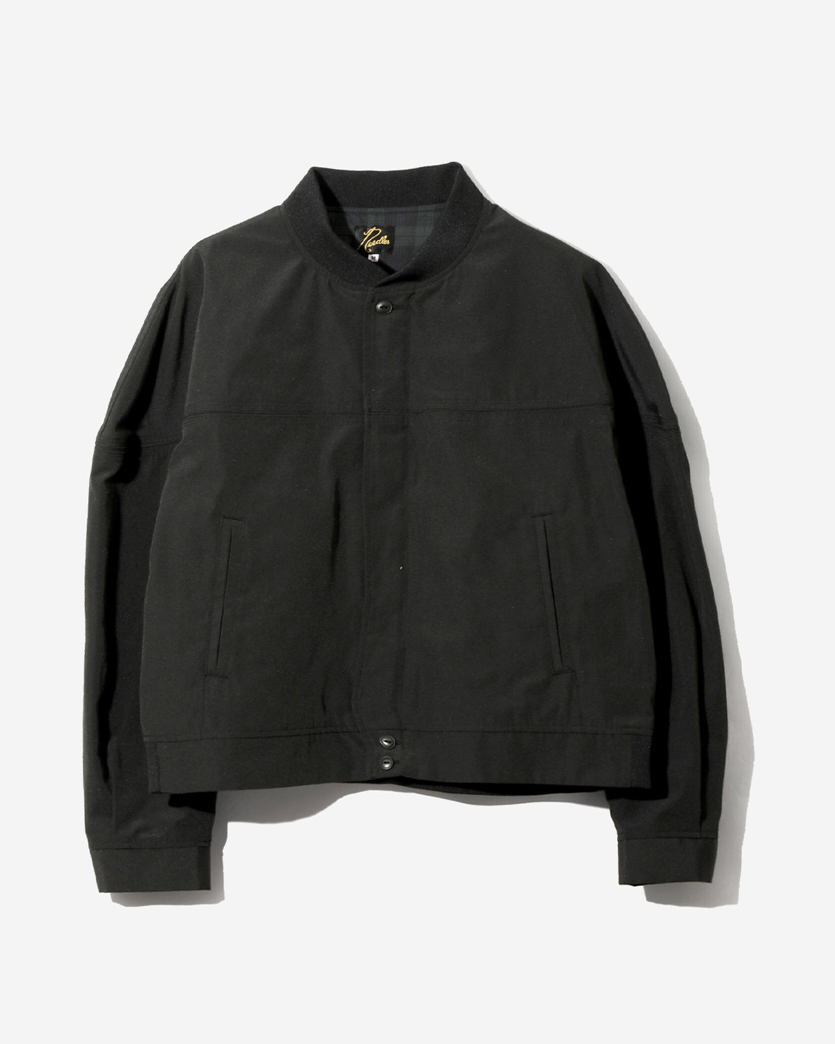 Cap Shoulder Sports Jacket - PE/C Typewriter - Black