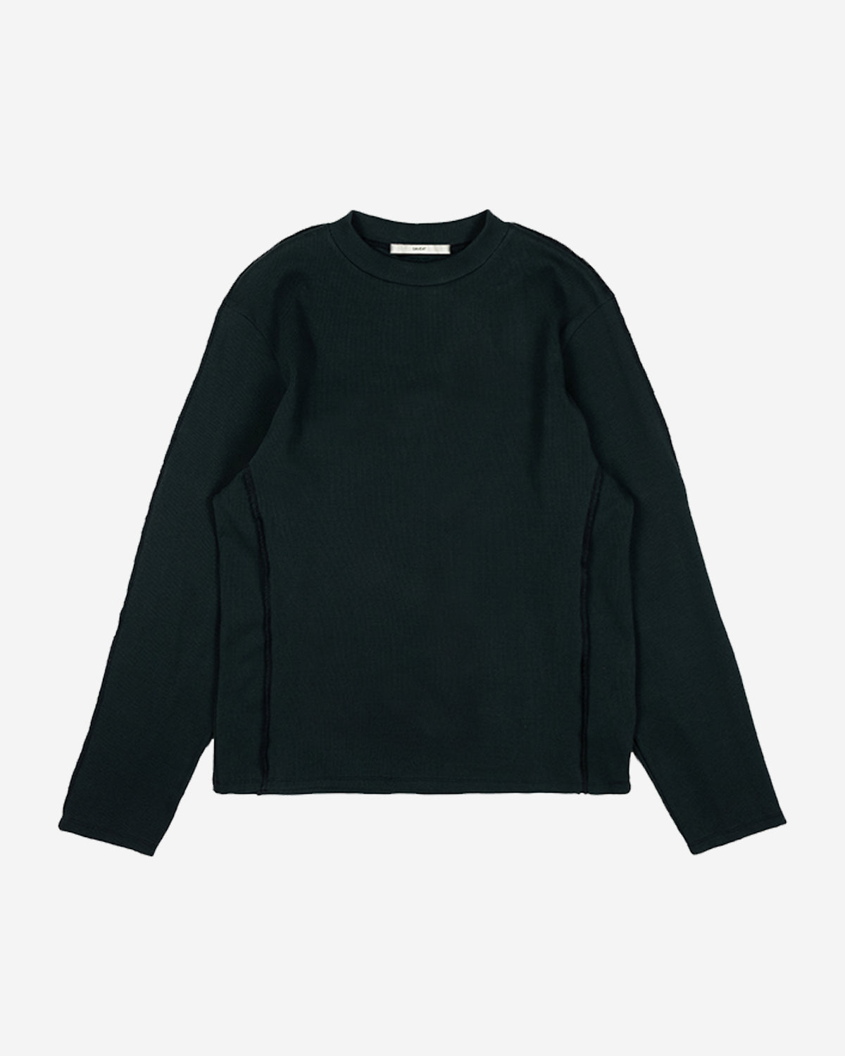 Frederick LS rib T-shirt - Pine