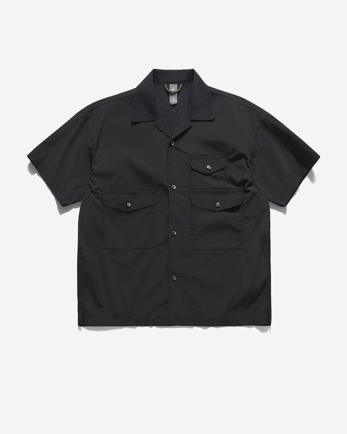 3P Fisherman Half Shirt - Black