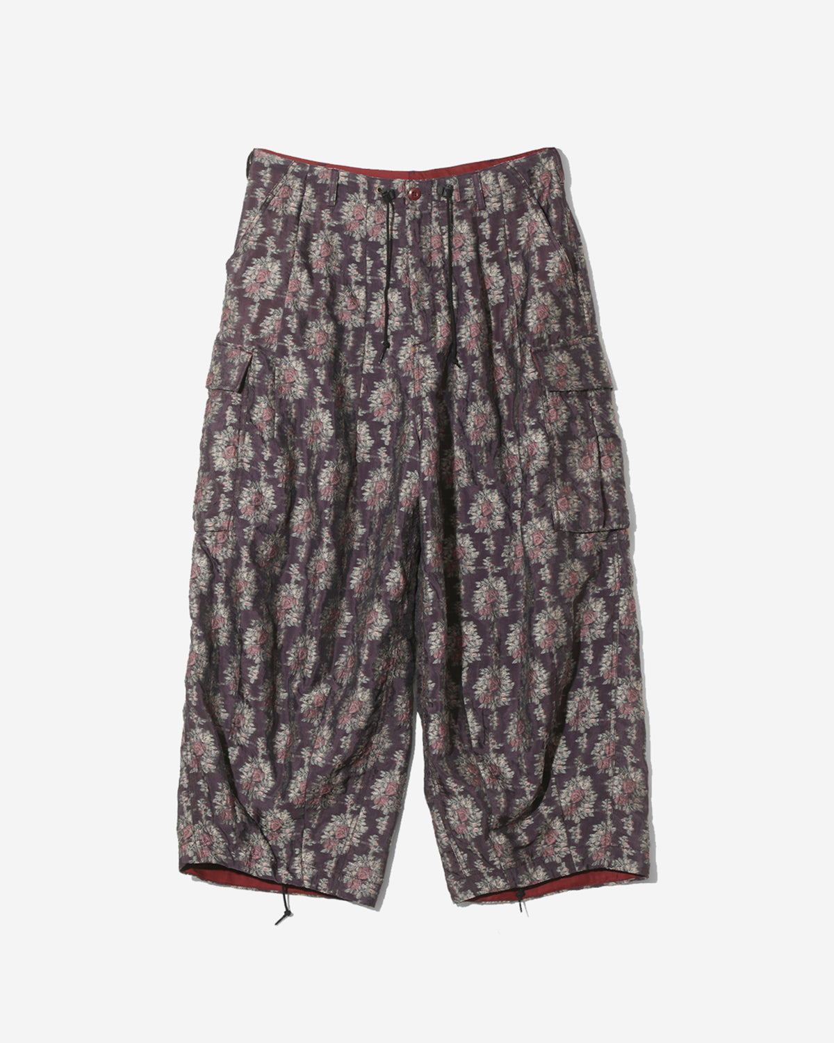 H.D. BDU Pant - Floral Cut Jacquard - Purple