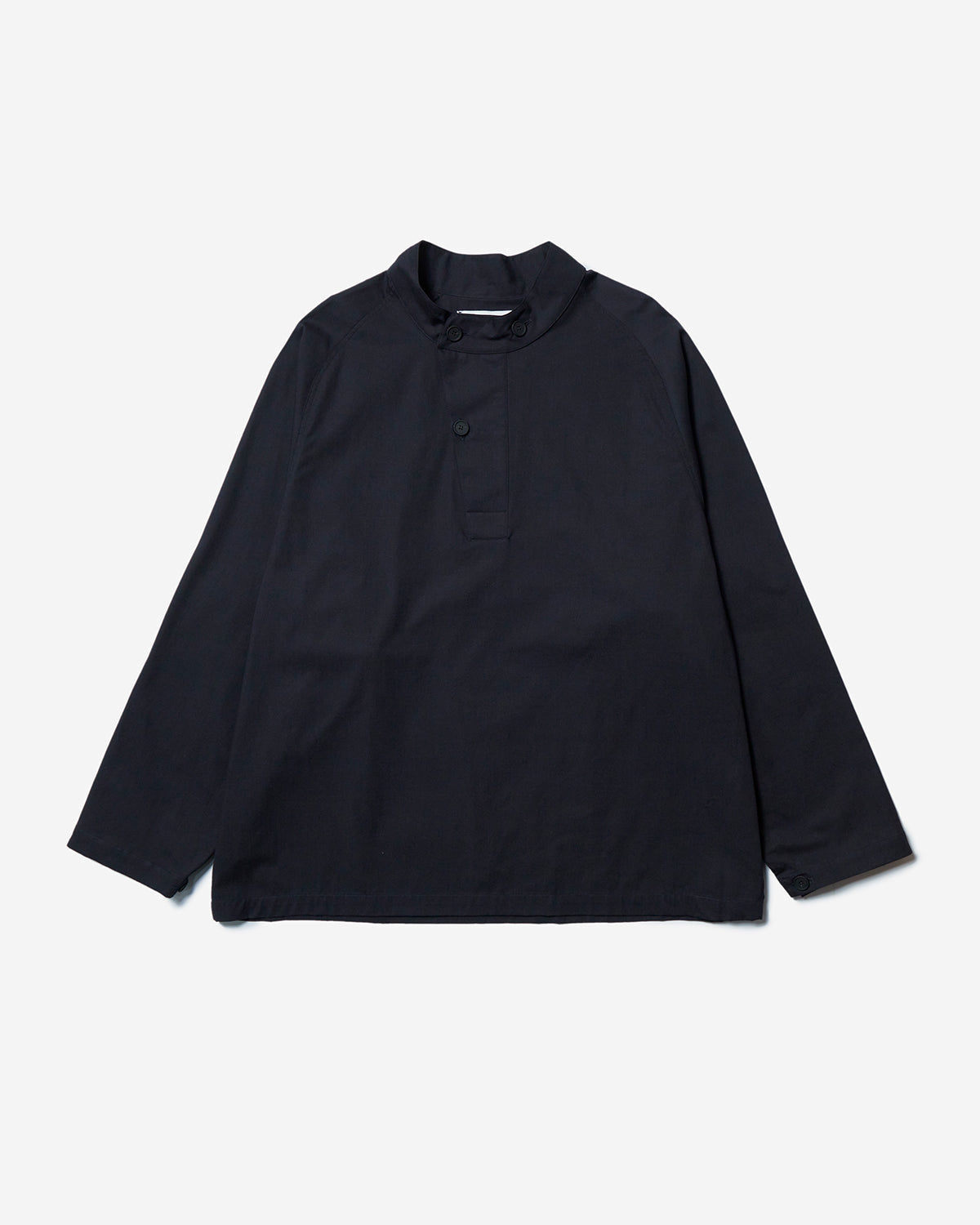 Casey - Half Placket Pop Over - Darkest Navy
